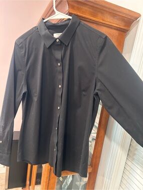 UNTUCKit Black Easy-Care Button Shirt